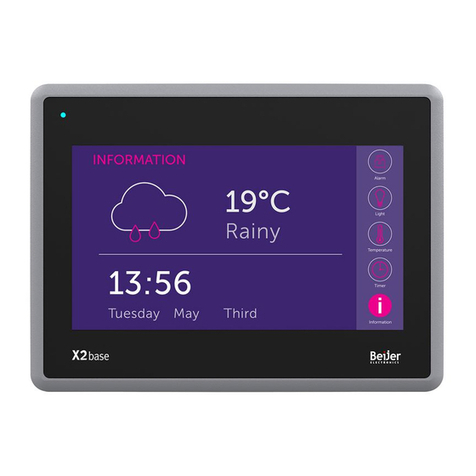 Beijer Electronics X2 control manual Beijer Electronics X2 control manual
