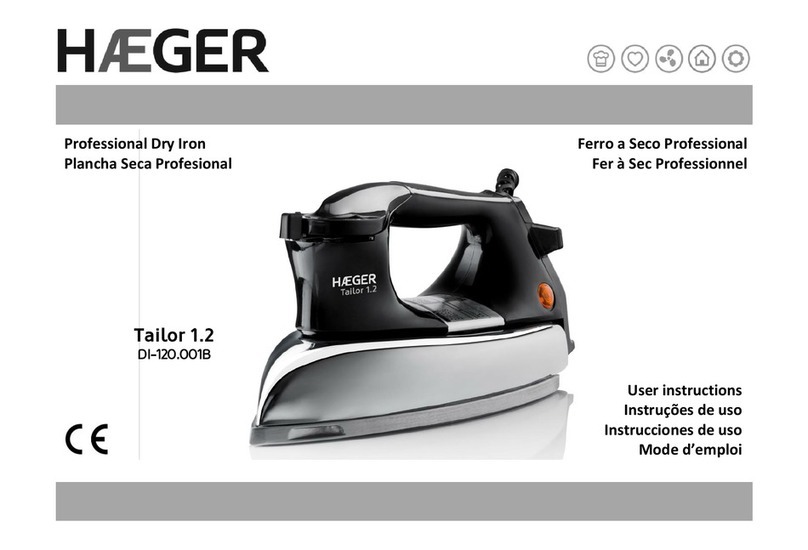 HAEGER New Tailor 1.2 User instructions