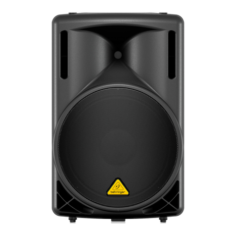 Behringer Eurolive B215D User manual