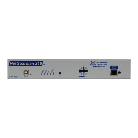 DPS Telecom NetGuardian 216 G4 User manual DPS Telecom NetGuardian 216 G4 User manual
