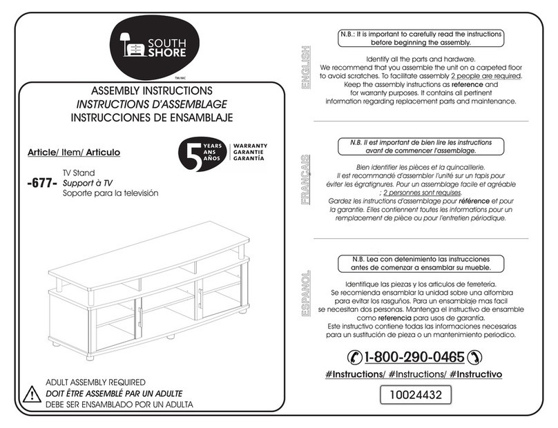 SouthShore 677 User manual