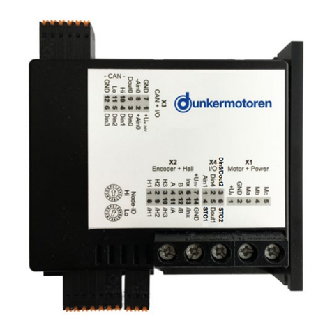 Ametek Dunkermotoren BGE 6060 A EC User manual