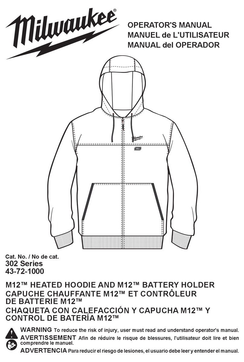 Milwaukee 302 Series Operator's manual