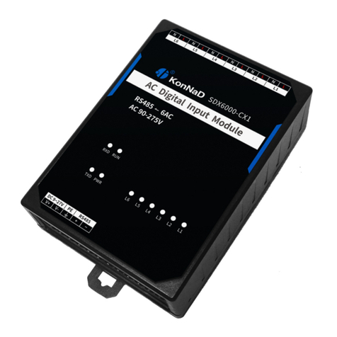 KonNad C2000-A2-SDX6000-CX1 user manual