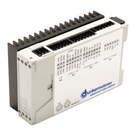 Ametek dunkermotoren BGE 6010 A User manual