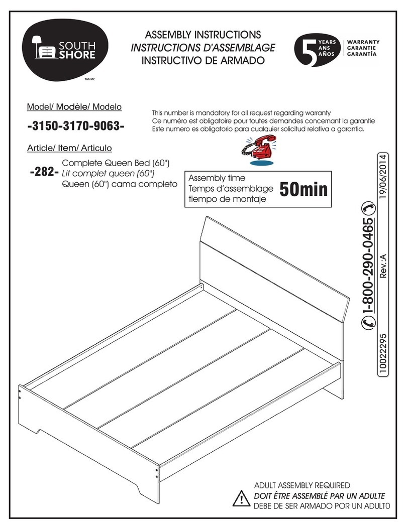 SouthShore 3150-282 User manual
