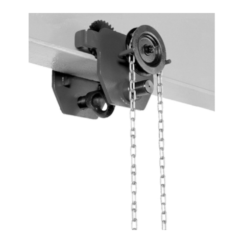Tractel corso PT 0,5 User manual
