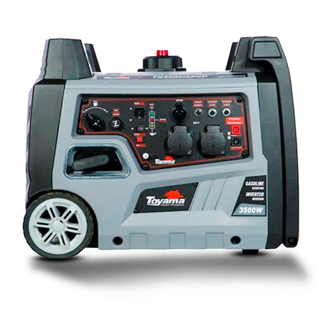 Toyama TG3500iSPXP owner's manual