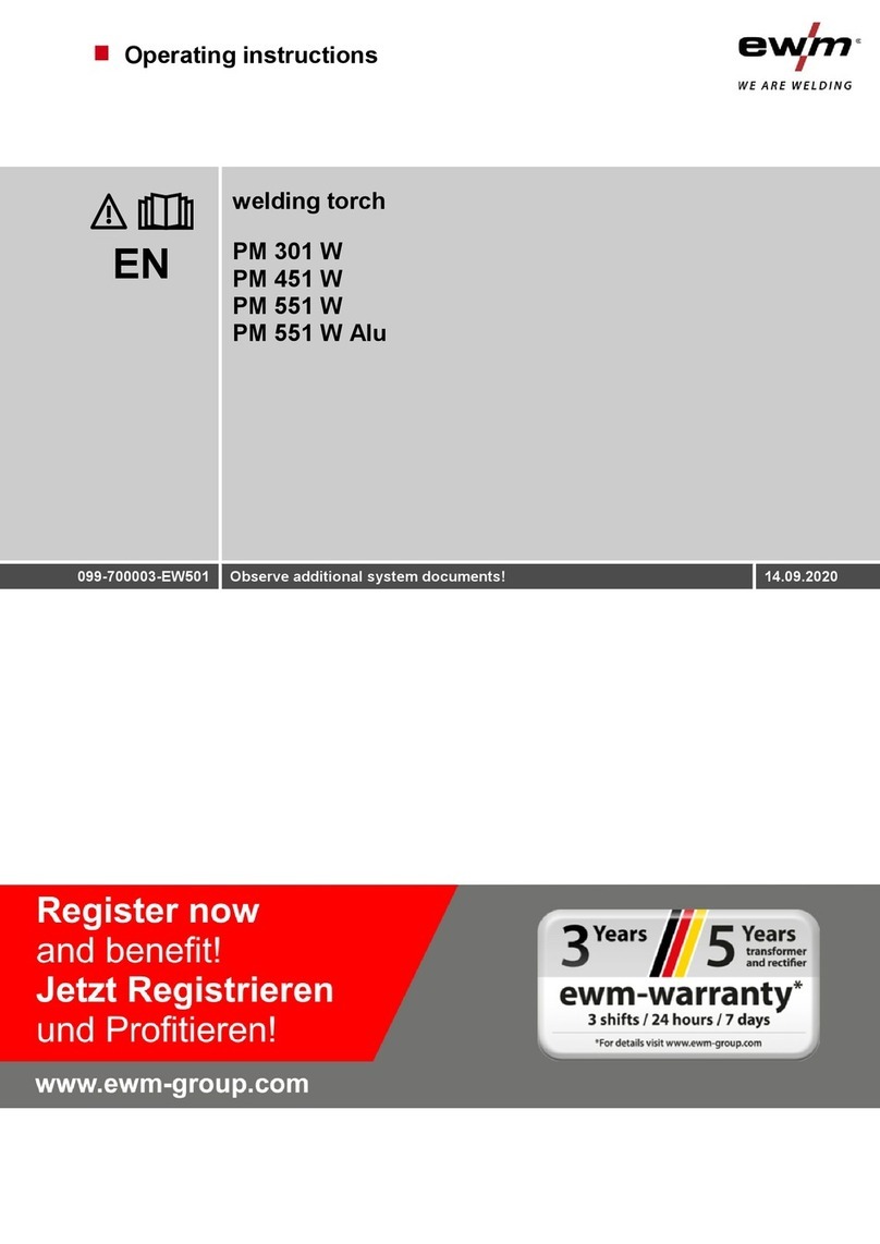 EWM PM 301 W User manual EWM PM 301 W User manual