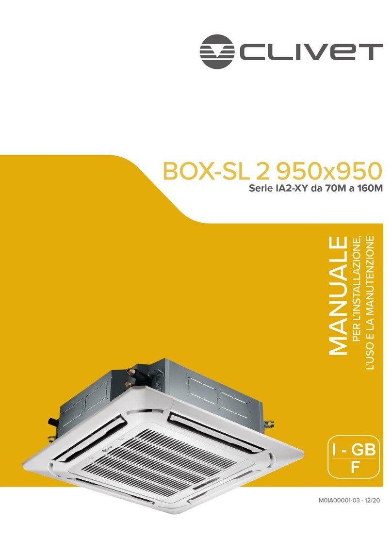 CLIVET IA2-XY Series User manual