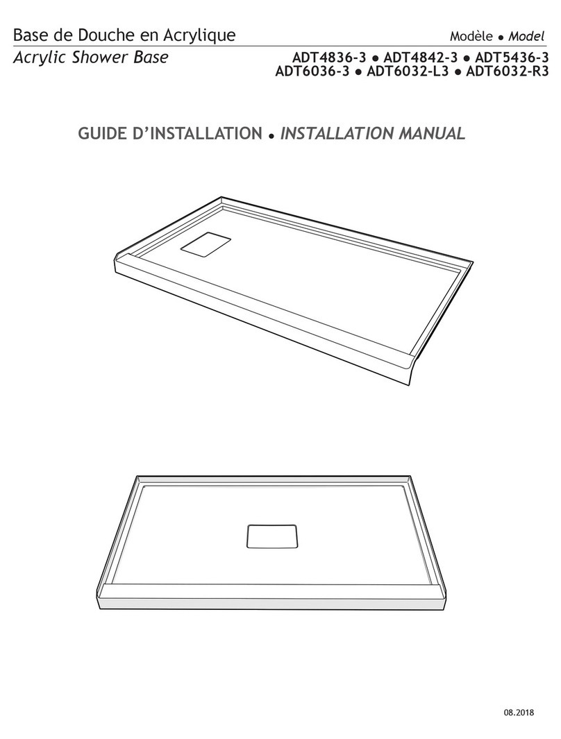 Fleurco ADT4836-3 User manual Fleurco ADT4836-3 User manual