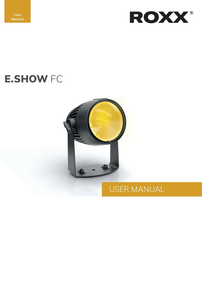 ROXX E.SHOW FC user manual