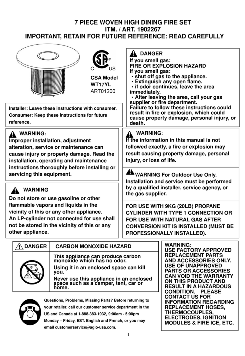 Agio 1902267 User manual