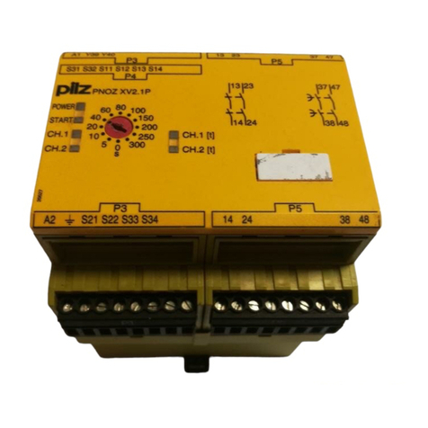 Pilz PNOZ X Series User manual