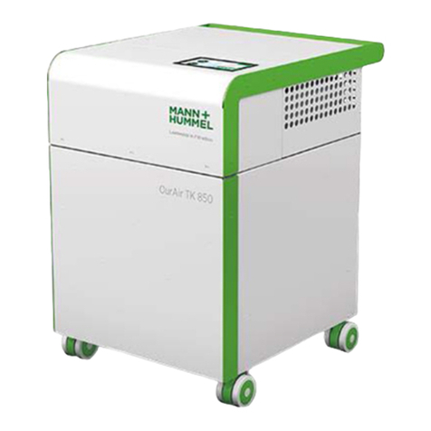 MANN+HUMMEL OurAir TK 850 Installation instructions MANN+HUMMEL OurAir TK 850 Installation instructions