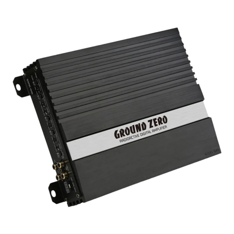 Ground Zero GZRA 4HD owner's manual