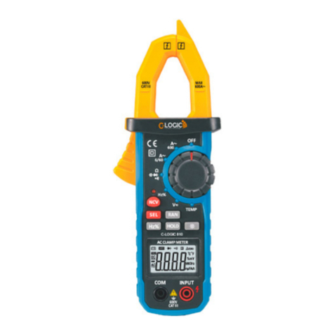 C-LOGIC 810 instruction manual