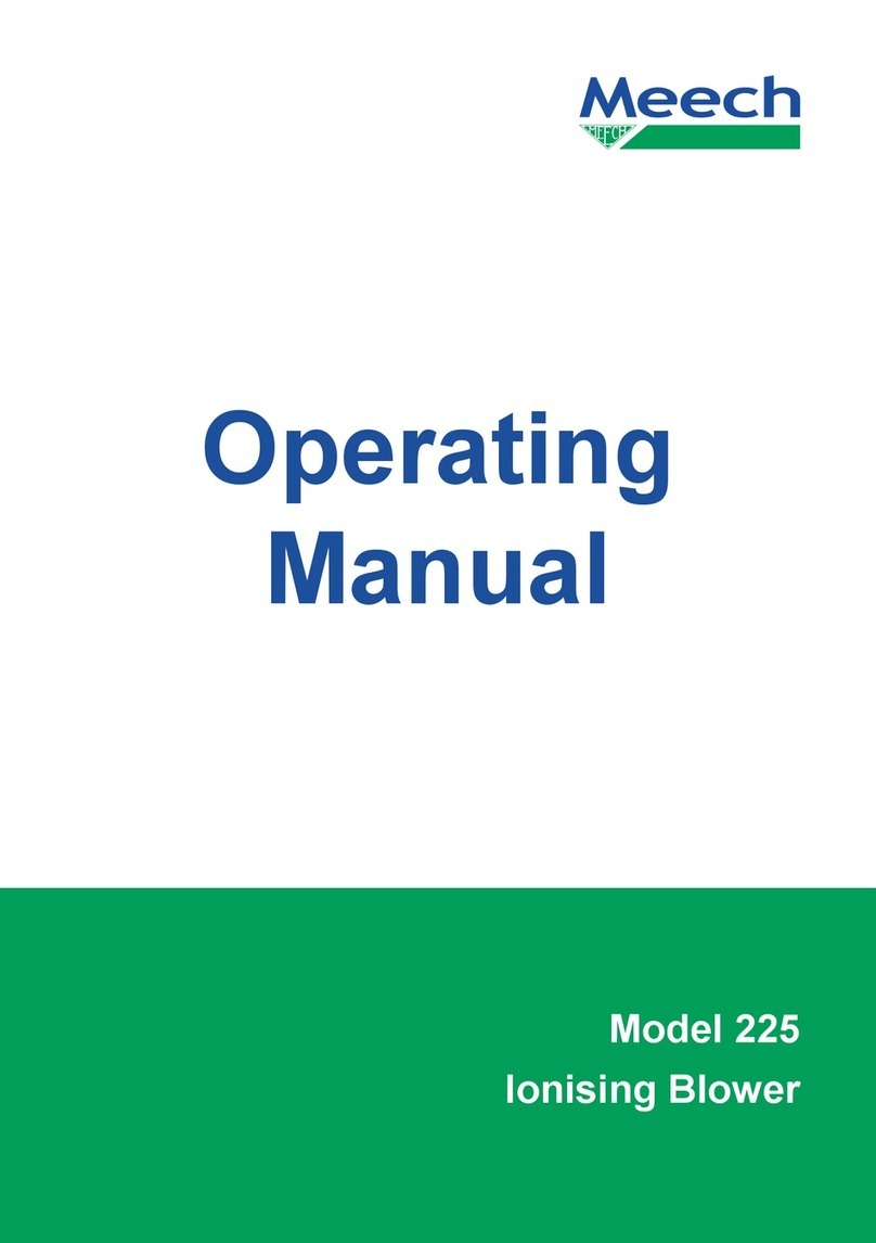 Meech 200 Series operating manual