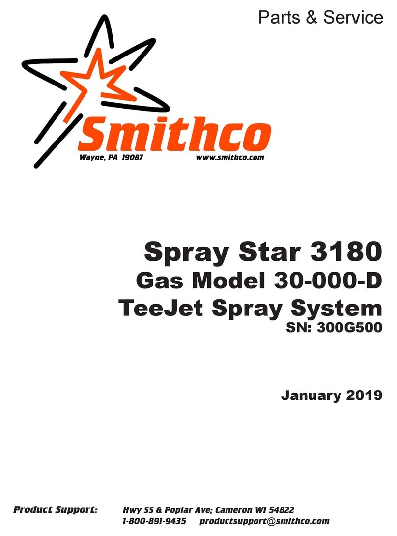 Smithco Spray Star 3180 Quick start guide