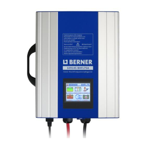 Berner BHFL Series operating manual