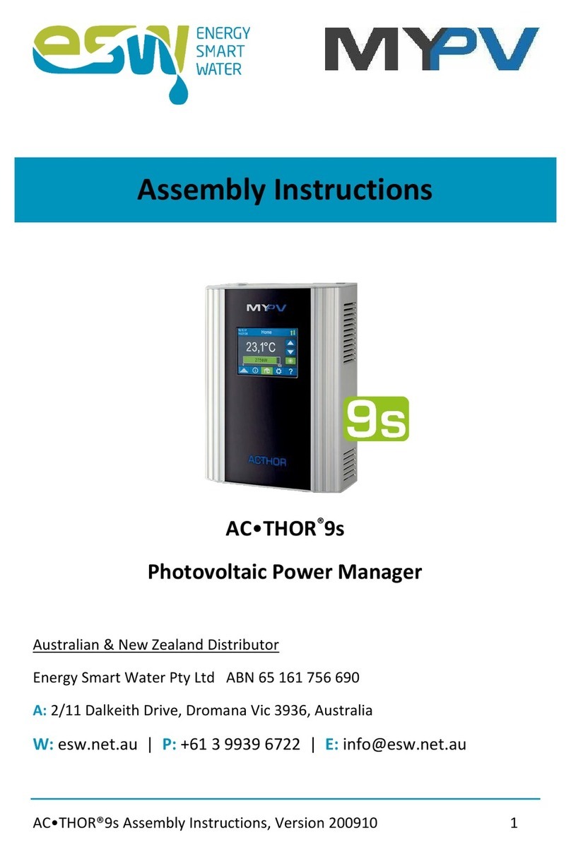 MYPV ESW AC-THOR 9s Assembly instructions MYPV ESW AC-THOR 9s Assembly instructions