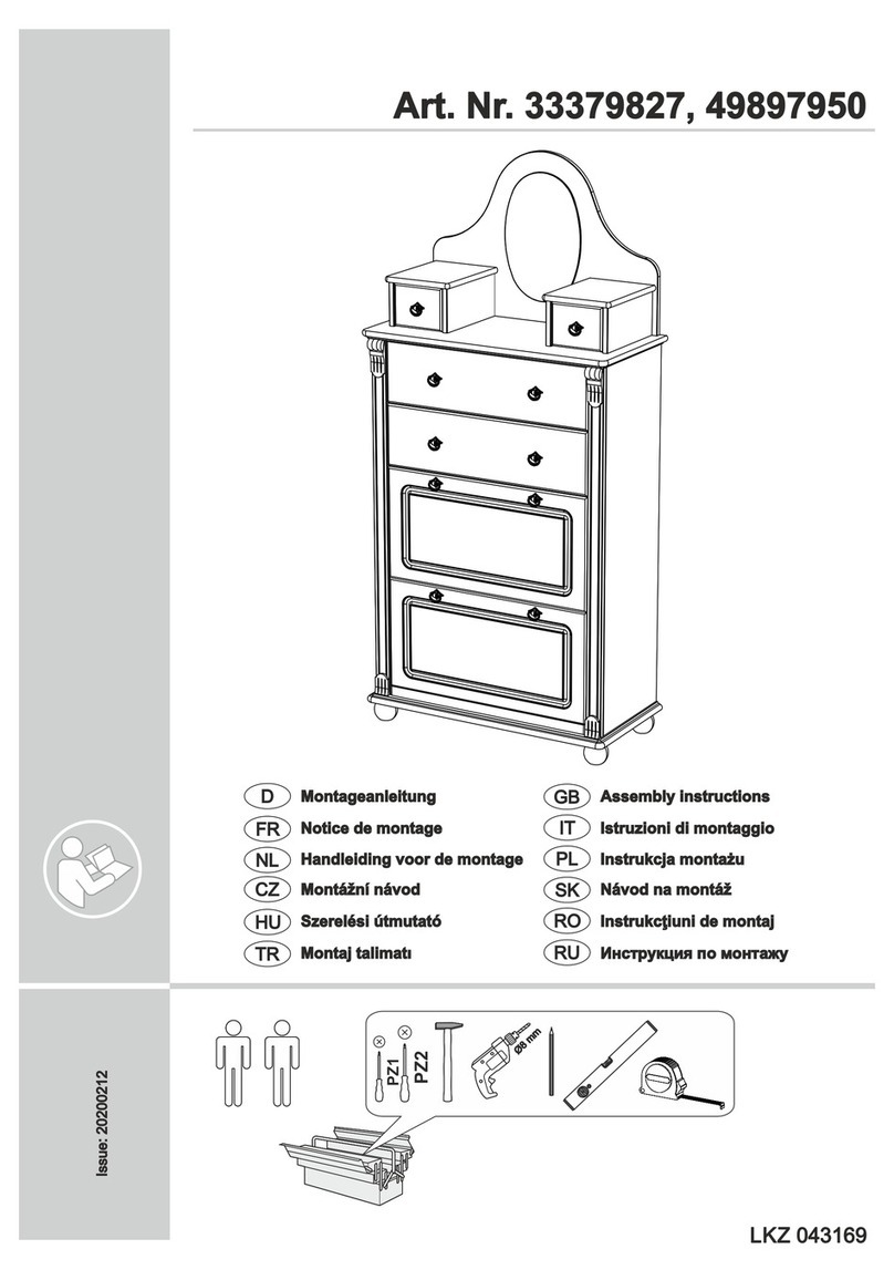 Home affaire 33379827 Assembly instructions