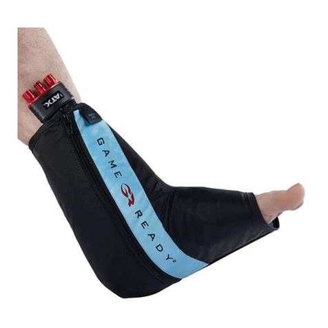 Game ready ATX ANKLE WRAP Use guide