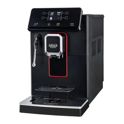 Gaggia Milano Magenta Plus RI8699 operating instructions