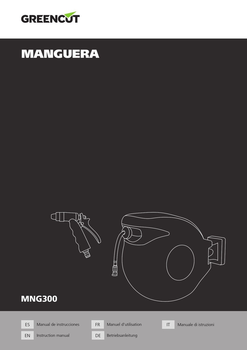 Greencut MNG300 instruction manual