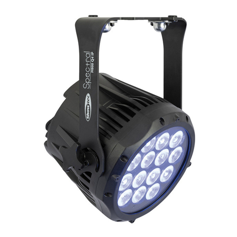 Show Tec Spectral M800 Q4 Tour User manual