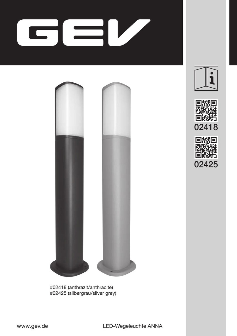 GEV ANNA 2418 manual