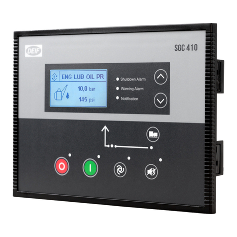 Deif SGC 410 user manual