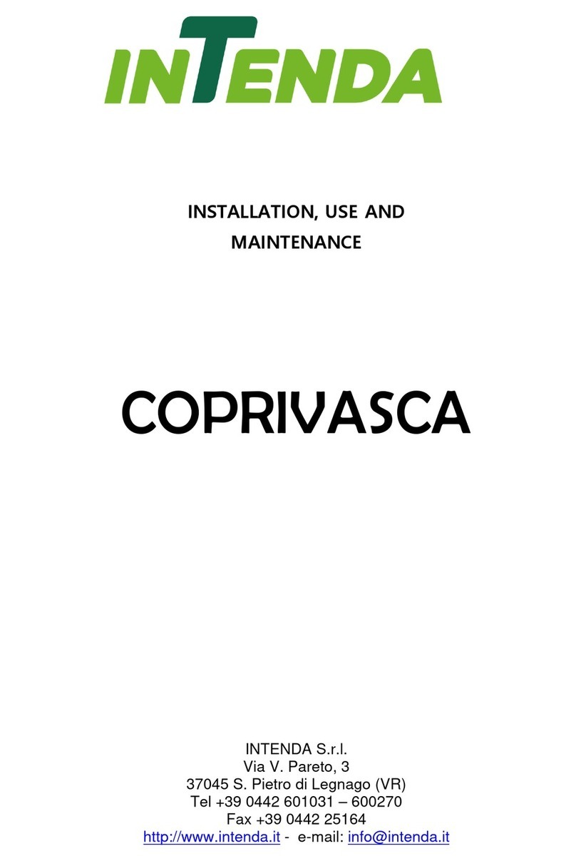Intenda Coprivasca Installation, use and maintenance