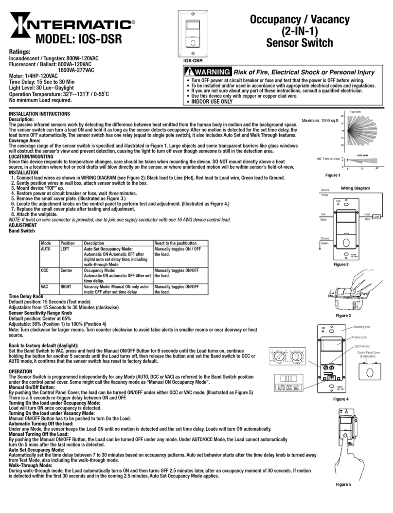 Intermatic IOS-DSR User manual