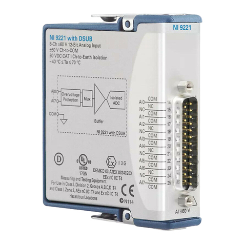 National Instruments NI 9221 User manual