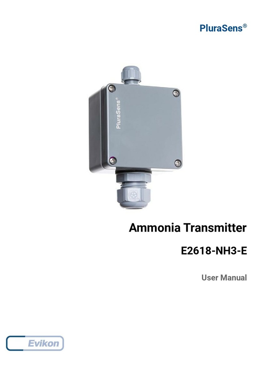 Evikon PluraSens E2618-NH3-E user manual