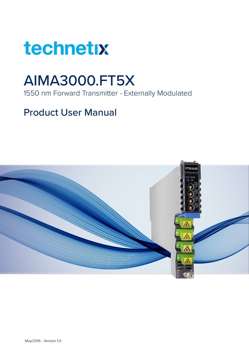 technetix AIMA3000.FT5X Operational manual