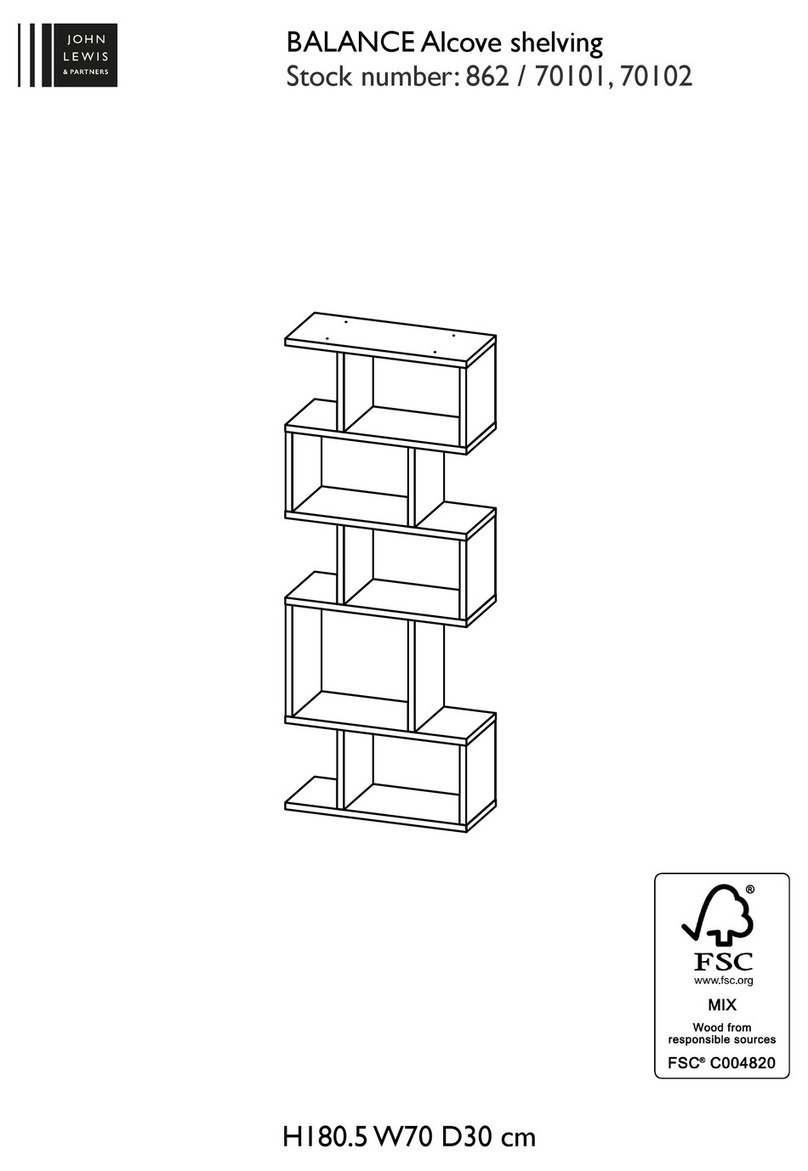 John Lewis BALANCE 862/70101 Quick start quide