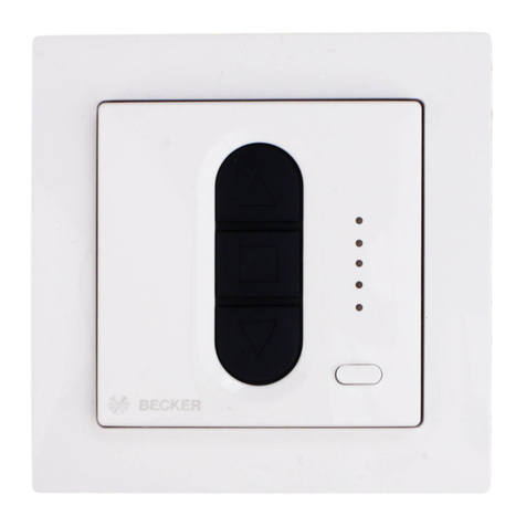 Becker Centronic / B-Tronic EasyControl EC715 User manual