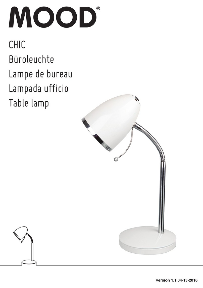 MOOD CHIC User manual