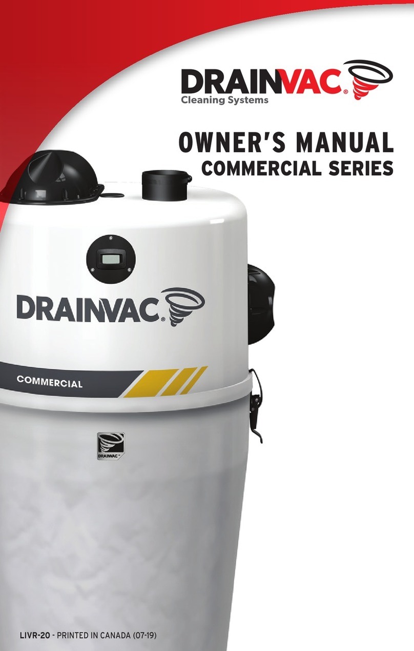 Drainvac 2AC9922-CT User manual