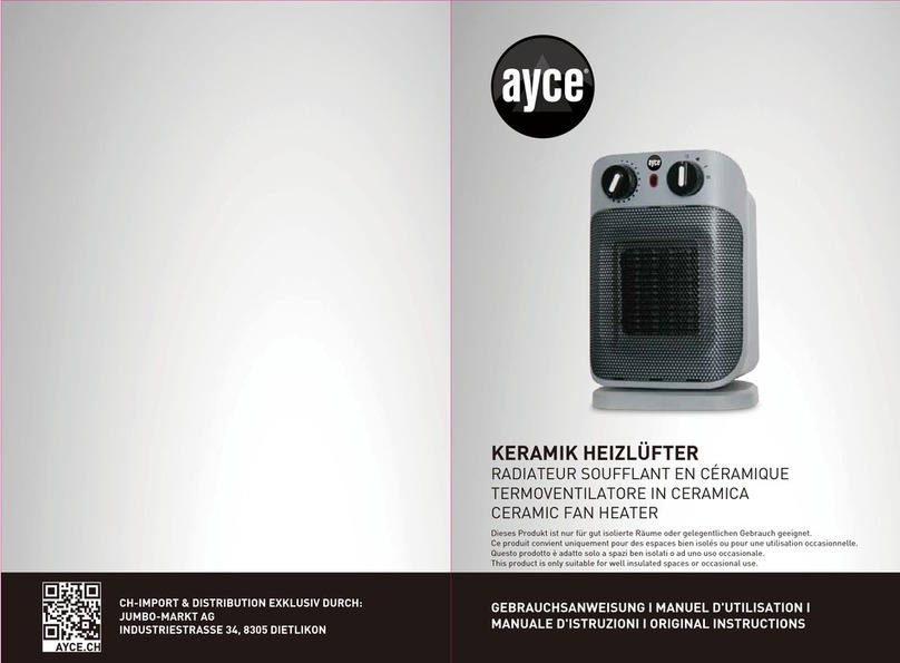 Ayce PTC924-L User manual