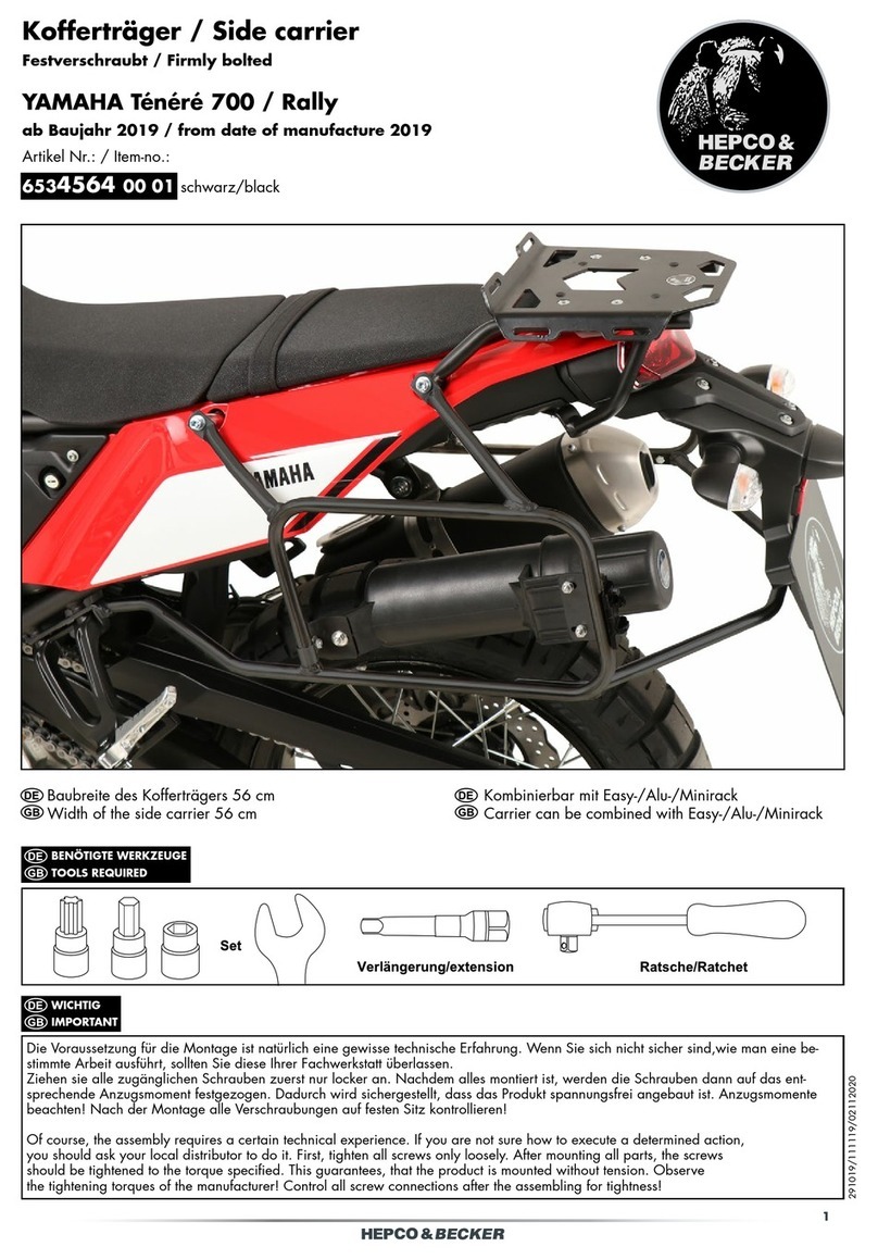 hepco & becker 6534564 00 01 User manual