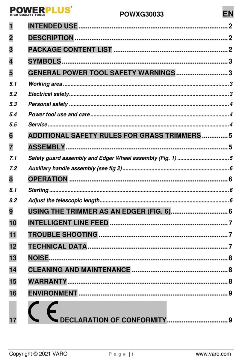 Powerplus POWXG30033 manual