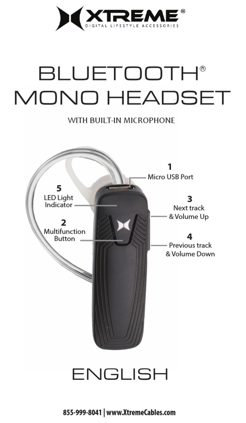 Xtreme MONO User manual
