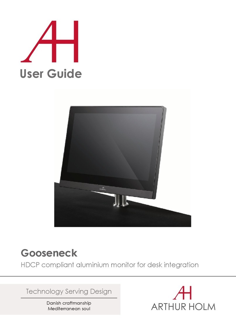 ARTHUR HOLM Gooseneck AH22NTT16 User manual