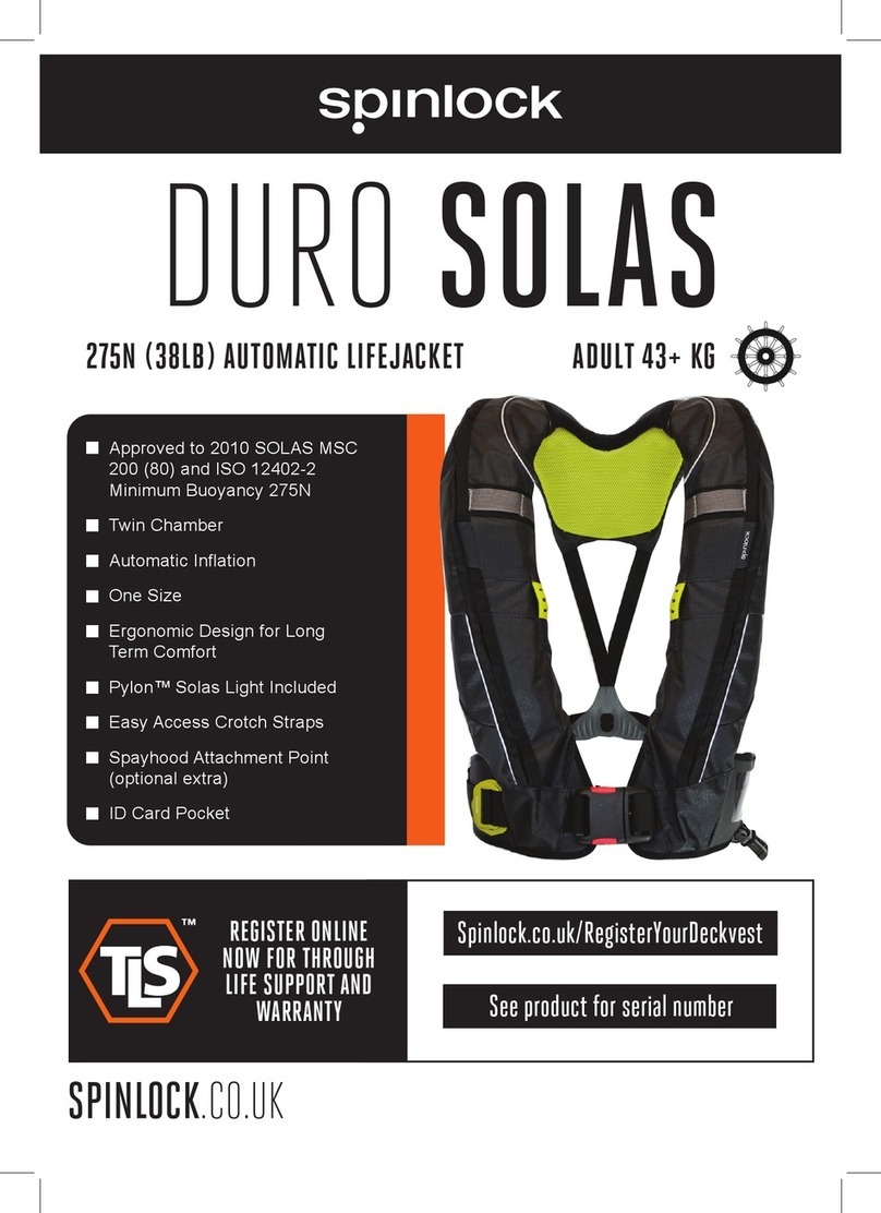 Spinlock DURO SOLAS manual