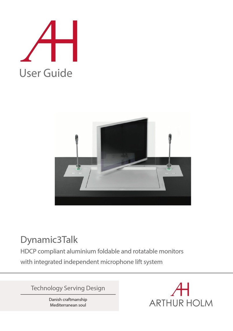 ARTHUR HOLM Dynamic3Talk User manual
