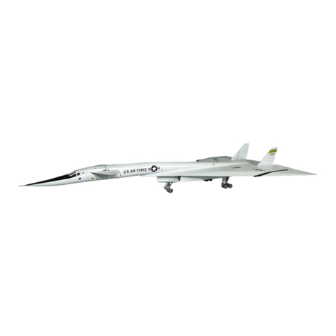 Italeri XB-70 Valkyrie 1282 Assembly instructions