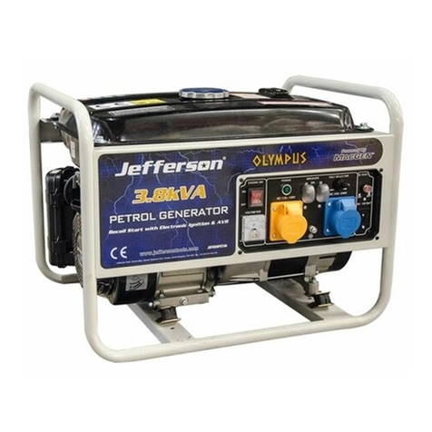 Jefferson Olympus JEFGENPET30 user manual